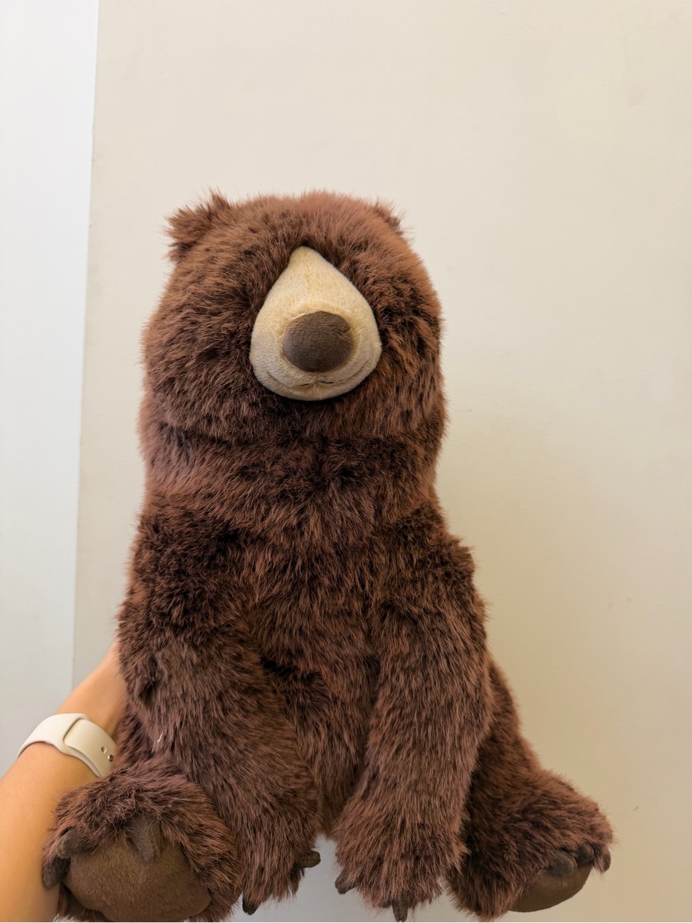 Jellycat Brown Plush Bear Soft Floppy Stuffed Animal